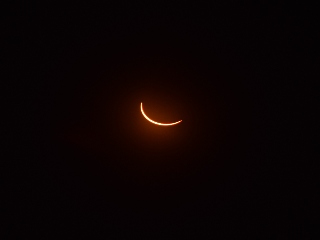 Eclipse - Just before second contact