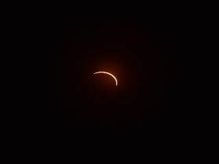 Eclipse - Just after third contact